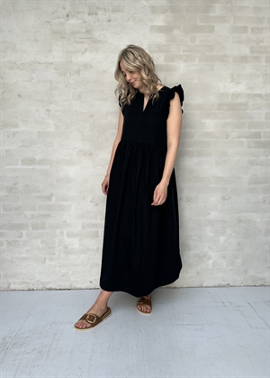 Blair Ida sl long kjole Sort Selected Femme 